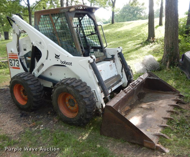 image for item DN1632 1997 Bobcat 873  skid steer loader