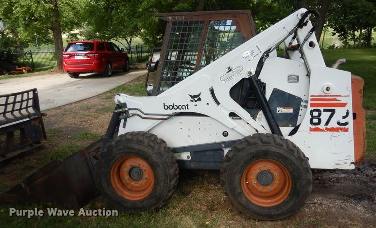 image for item DN1632 1997 Bobcat 873  skid steer loader