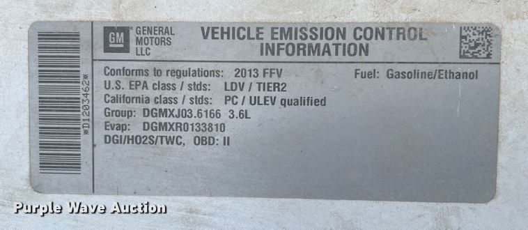 image for item DN5013 2013 Chevrolet Impala