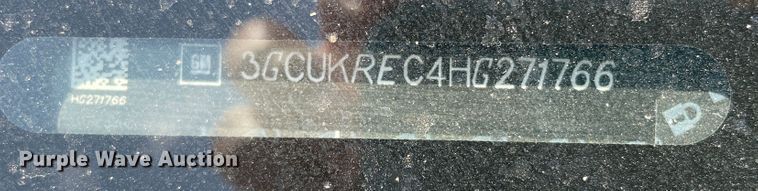 image for item DN5072 2017 Chevrolet Silverado 1500  Crew Cab pickup truck