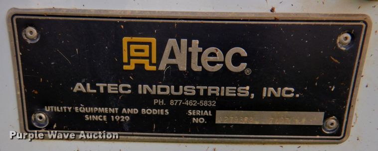 image for item DP4396 Altec  utility bed