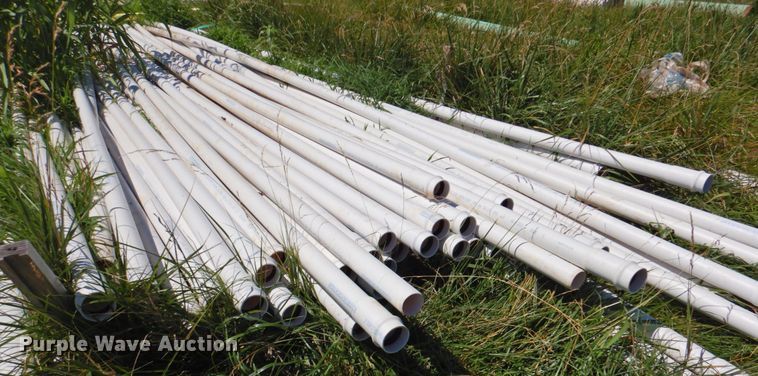 image for item DP4407 Approximately 70 pieces of Sanderson SDR21 PVC pipe