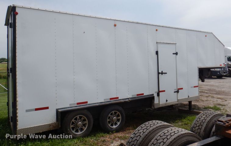 image for item DP5608 2001 Shop built  enclosed cargo trailer