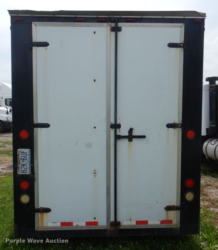 image for item DP5608 2001 Shop built  enclosed cargo trailer