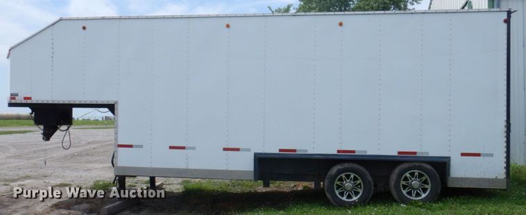image for item DP5608 2001 Shop built  enclosed cargo trailer