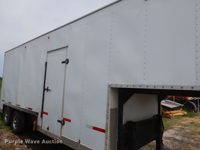 image for item DP5608 2001 Shop built  enclosed cargo trailer