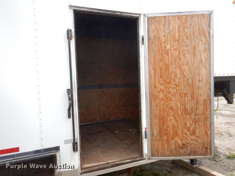 image for item DP5608 2001 Shop built  enclosed cargo trailer