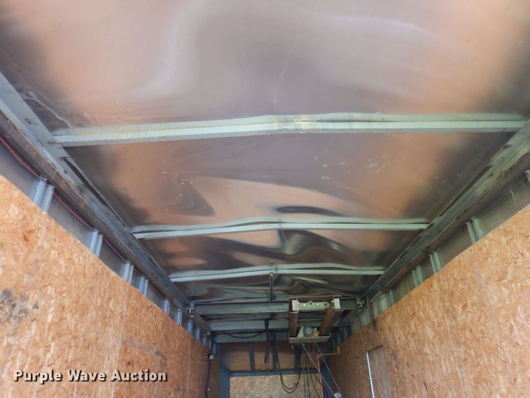 image for item DP5608 2001 Shop built  enclosed cargo trailer