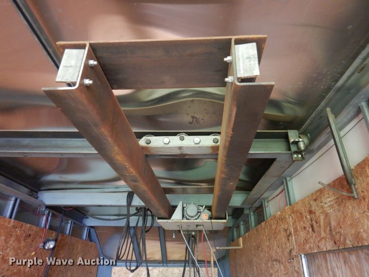 image for item DP5608 2001 Shop built  enclosed cargo trailer