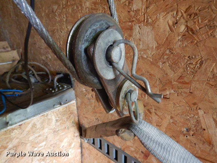 image for item DP5608 2001 Shop built  enclosed cargo trailer