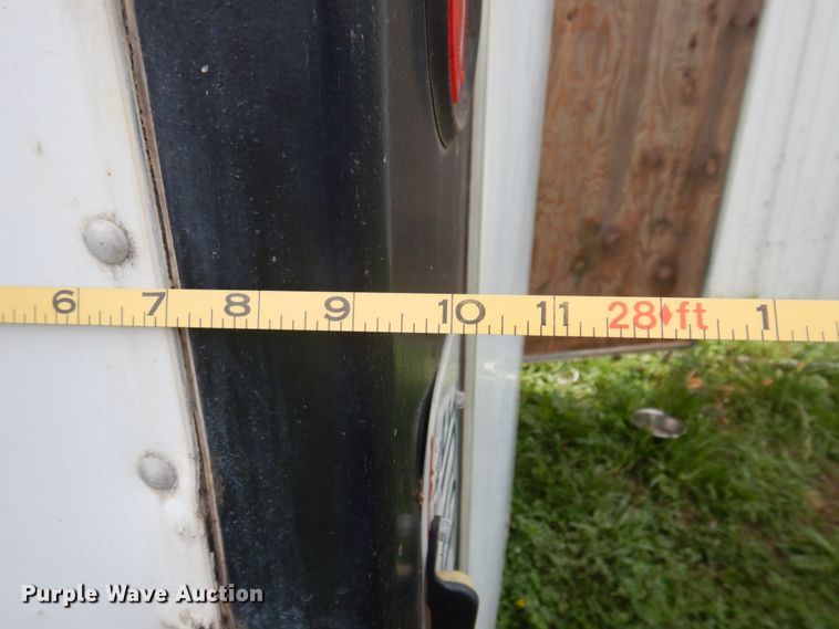 image for item DP5608 2001 Shop built  enclosed cargo trailer