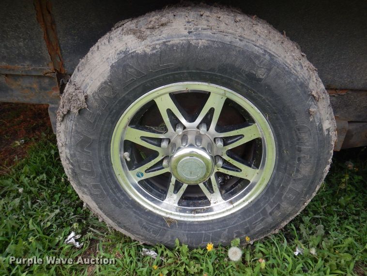 image for item DP5608 2001 Shop built  enclosed cargo trailer