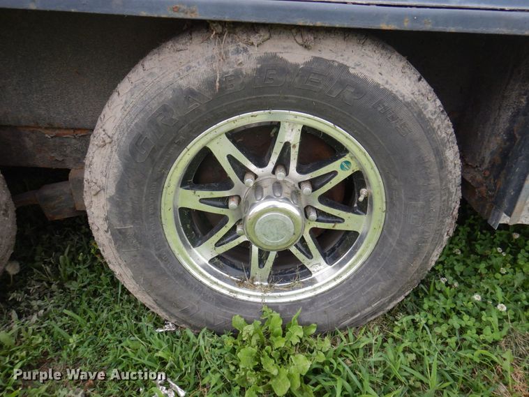 image for item DP5608 2001 Shop built  enclosed cargo trailer