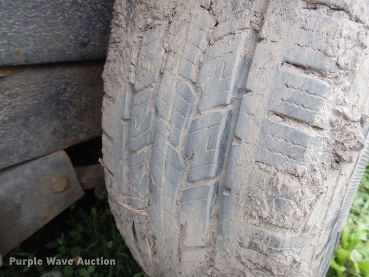 image for item DP5608 2001 Shop built  enclosed cargo trailer