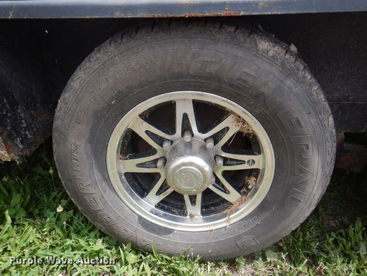 image for item DP5608 2001 Shop built  enclosed cargo trailer