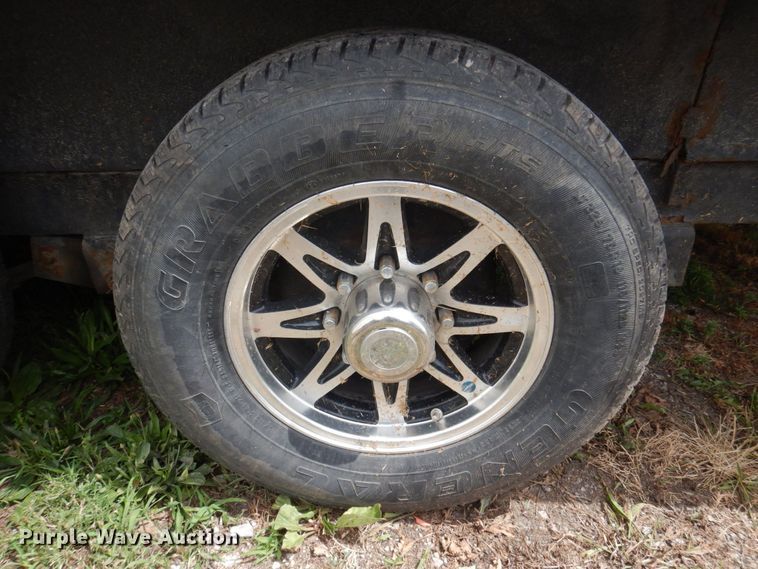 image for item DP5608 2001 Shop built  enclosed cargo trailer