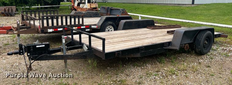 image for item HL9147 Shop built  equipment trailer