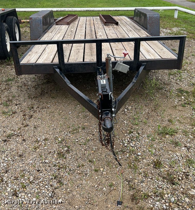 image for item HL9147 Shop built  equipment trailer