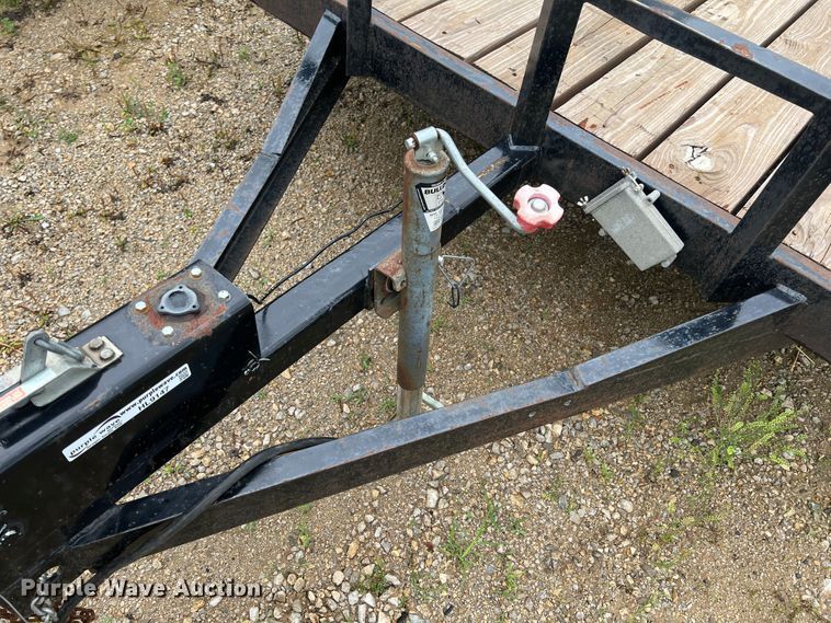 image for item HL9147 Shop built  equipment trailer