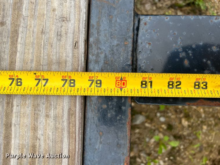 image for item HL9147 Shop built  equipment trailer