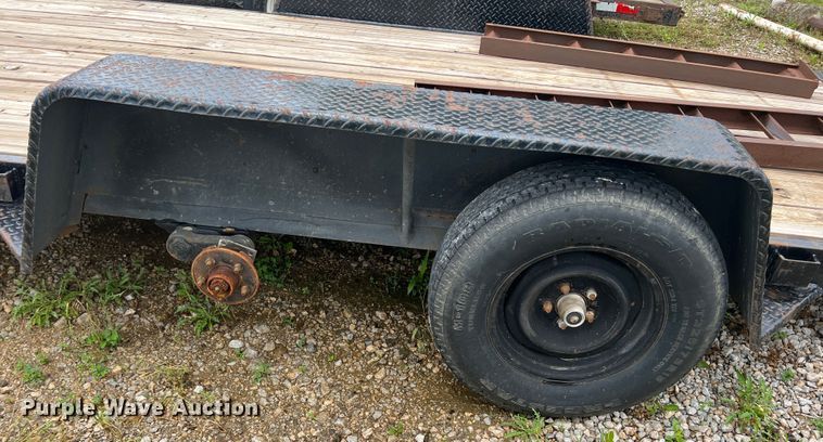 image for item HL9147 Shop built  equipment trailer