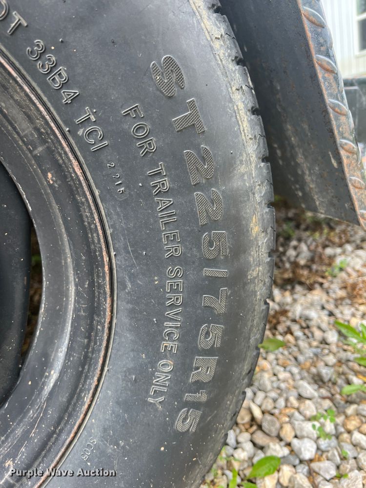 image for item HL9147 Shop built  equipment trailer