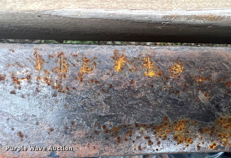 image for item HL9147 Shop built  equipment trailer