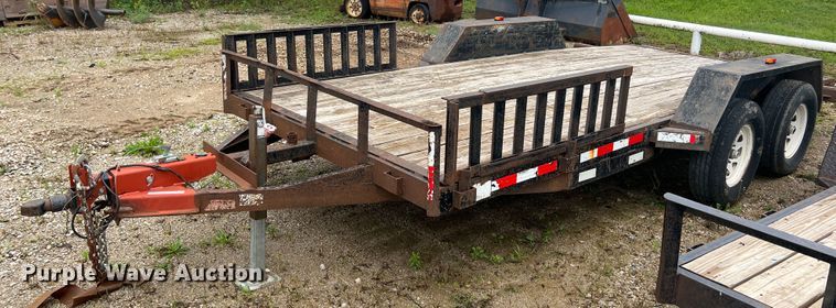 image for item IR9921 1998 Shop built  equipment trailer