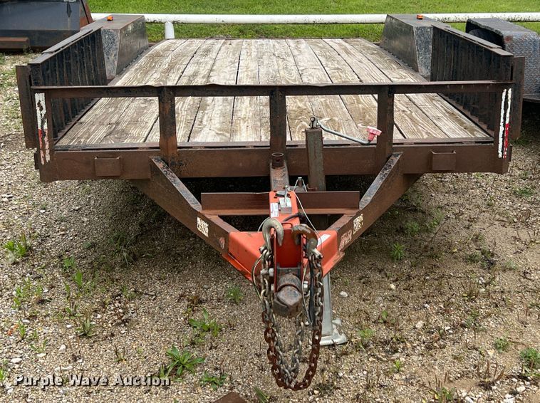 image for item IR9921 1998 Shop built  equipment trailer