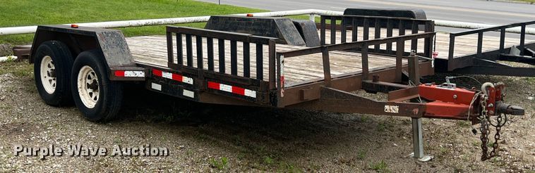 image for item IR9921 1998 Shop built  equipment trailer