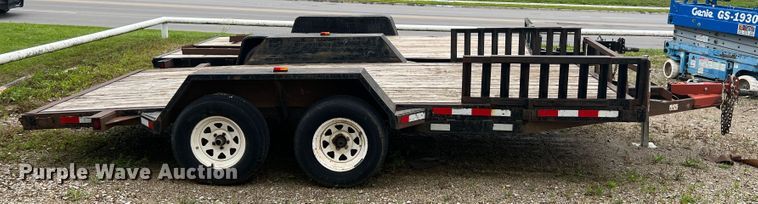 image for item IR9921 1998 Shop built  equipment trailer