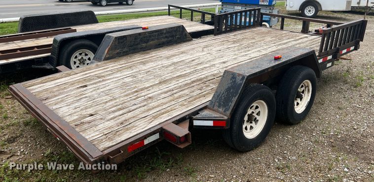 image for item IR9921 1998 Shop built  equipment trailer