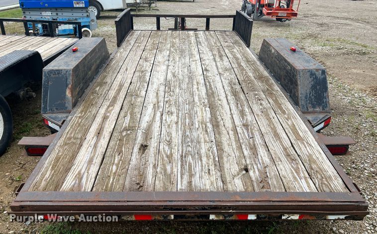 image for item IR9921 1998 Shop built  equipment trailer