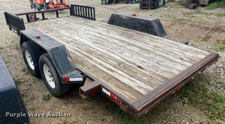 image for item IR9921 1998 Shop built  equipment trailer