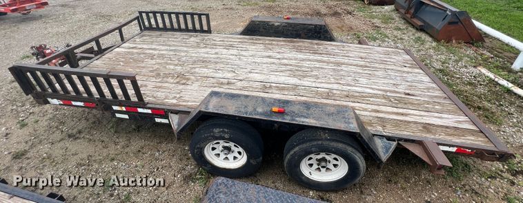 image for item IR9921 1998 Shop built  equipment trailer