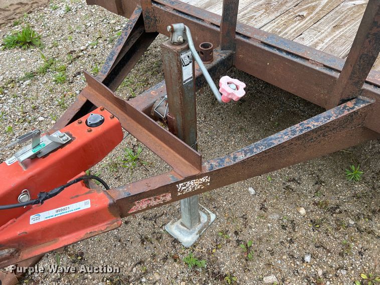 image for item IR9921 1998 Shop built  equipment trailer