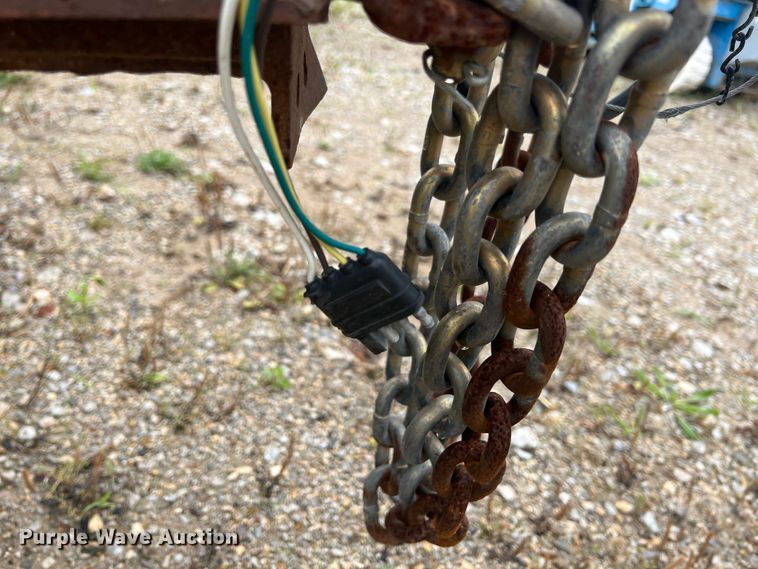 image for item IR9921 1998 Shop built  equipment trailer