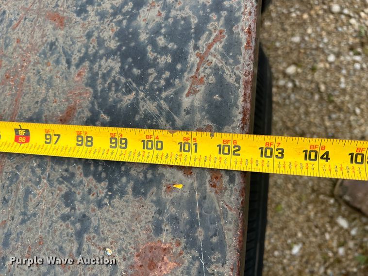 image for item IR9921 1998 Shop built  equipment trailer