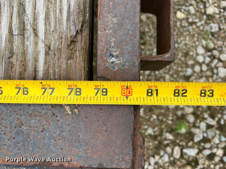 image for item IR9921 1998 Shop built  equipment trailer