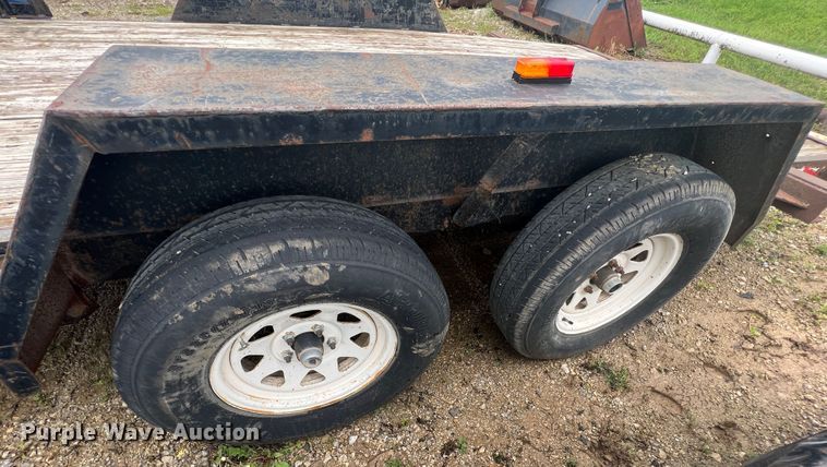 image for item IR9921 1998 Shop built  equipment trailer