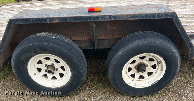 image for item IR9921 1998 Shop built  equipment trailer