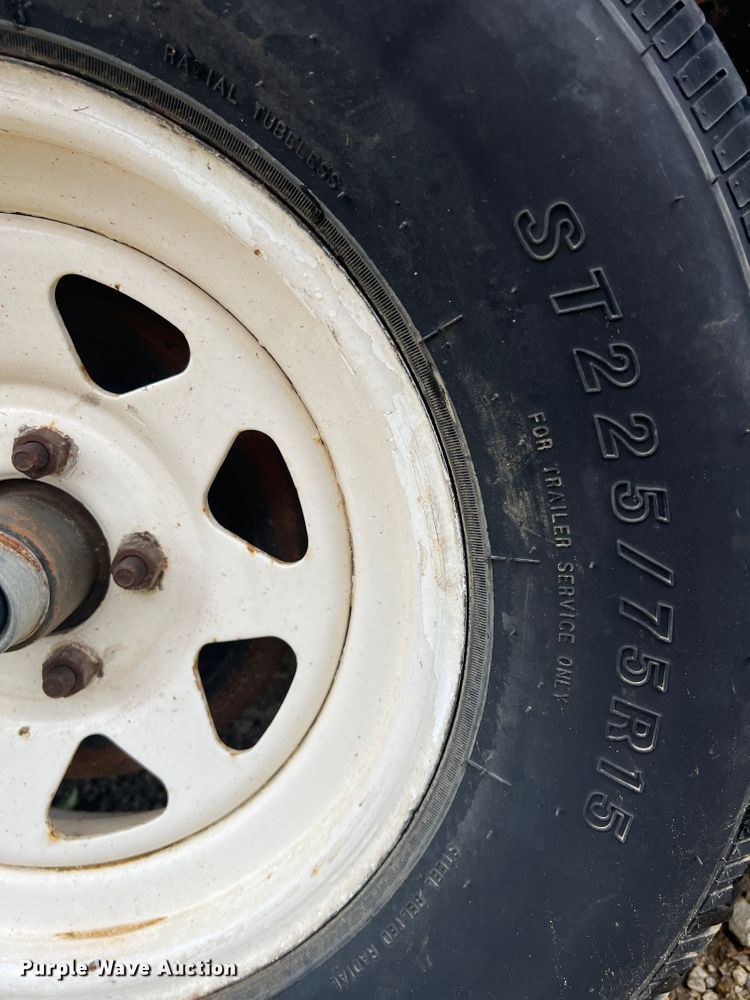 image for item IR9921 1998 Shop built  equipment trailer