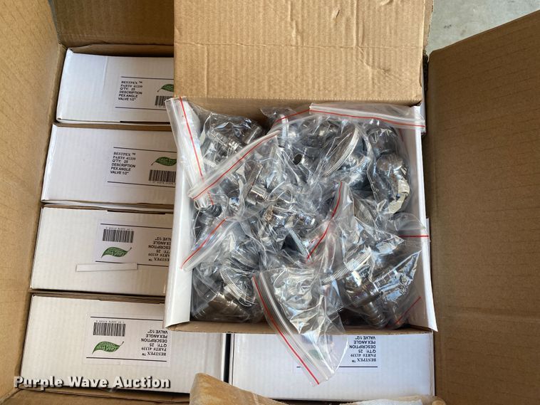 image for item JA9172 (45) cases of plumbing parts