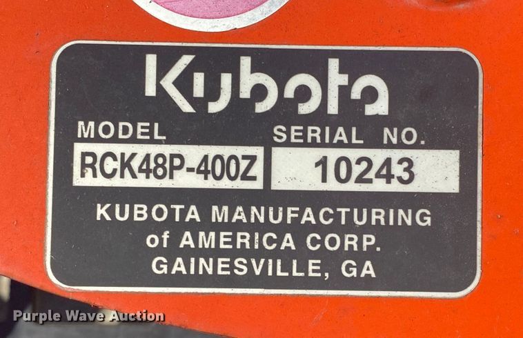 image for item JA9173 (4) mower decks