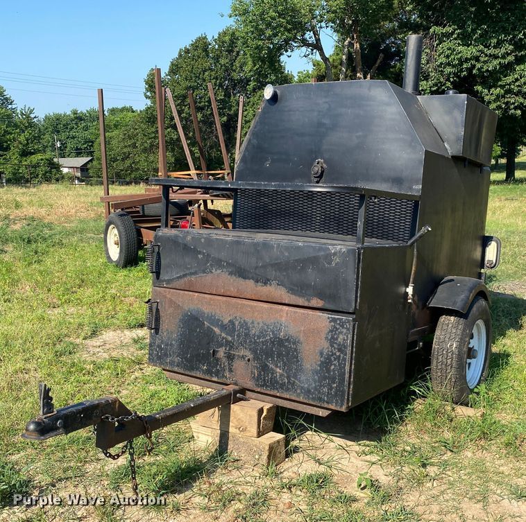 image for item JA9214 Shop built  smoker trailer