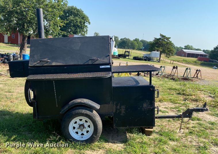 image for item JA9214 Shop built  smoker trailer