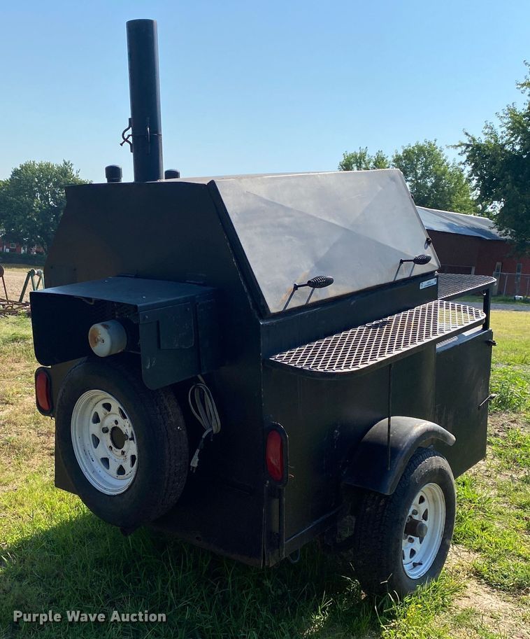 image for item JA9214 Shop built  smoker trailer