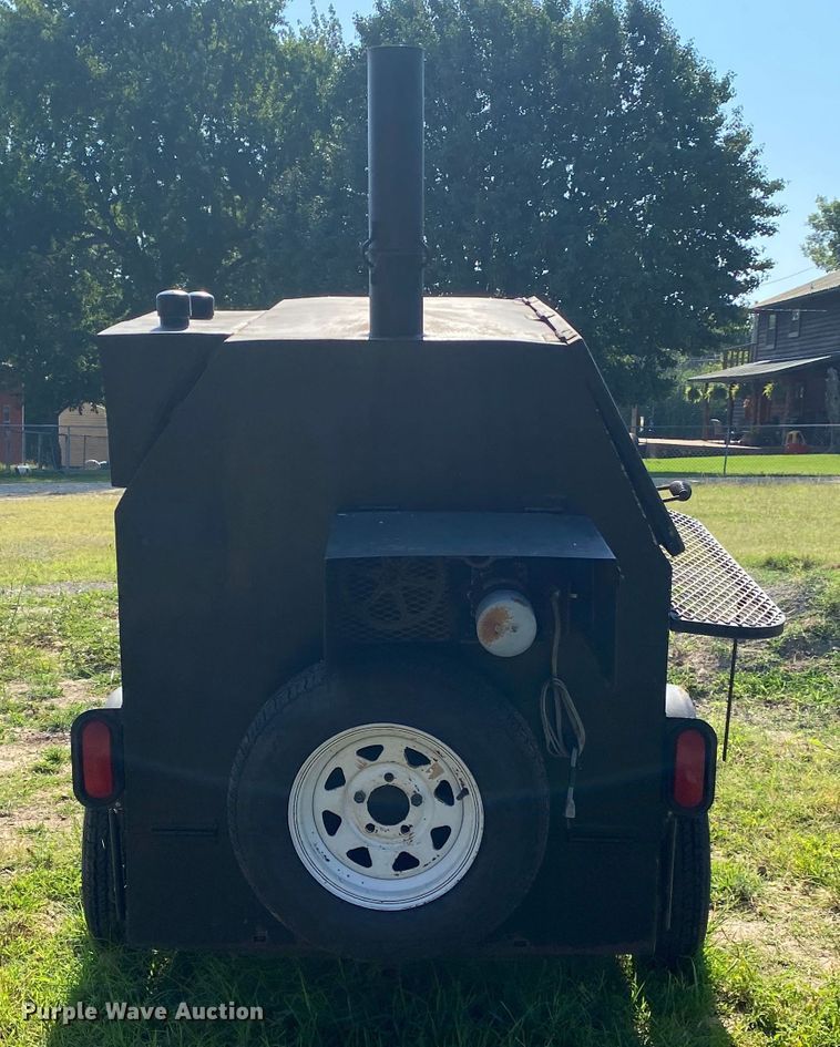 image for item JA9214 Shop built  smoker trailer