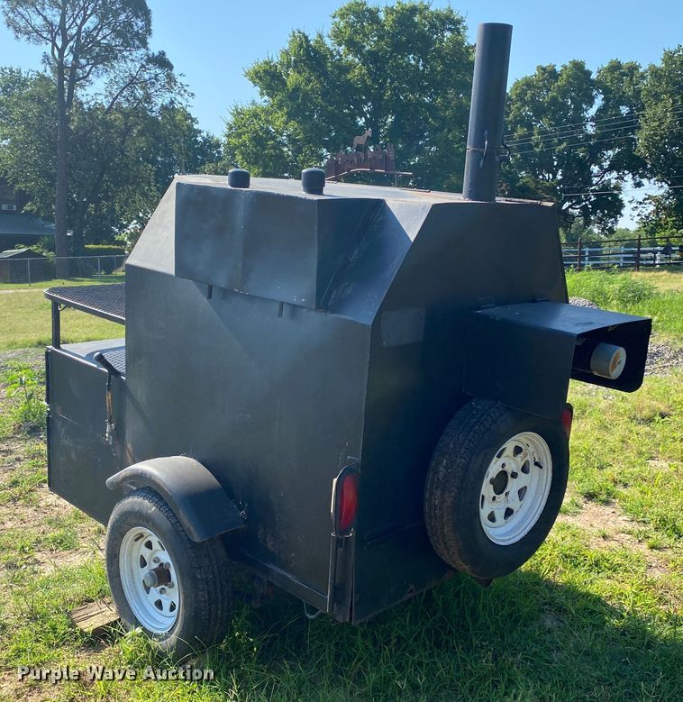 image for item JA9214 Shop built  smoker trailer