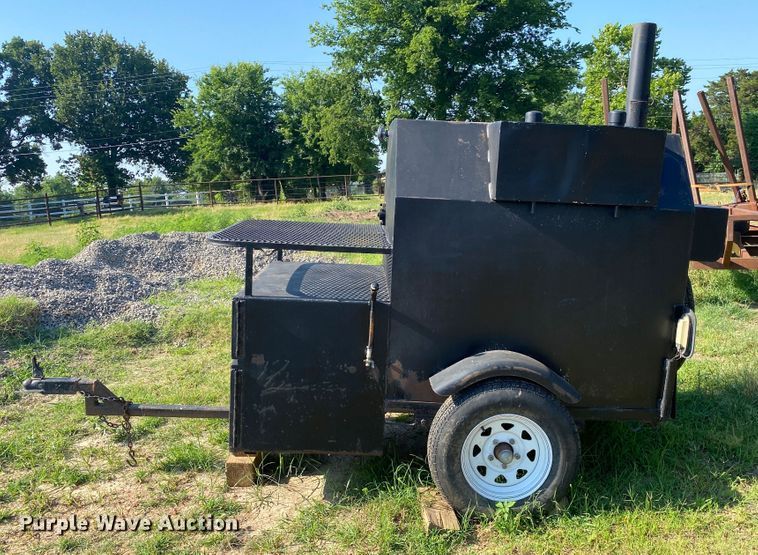 image for item JA9214 Shop built  smoker trailer